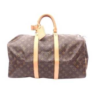 Louis Vuitton Pre-owned Keepall 45 Monogram Boston Bag - unisex - Louis Vuitton Vintage - Vintage Weekend Bags - Brown - ONE SIZE - Pre-owned