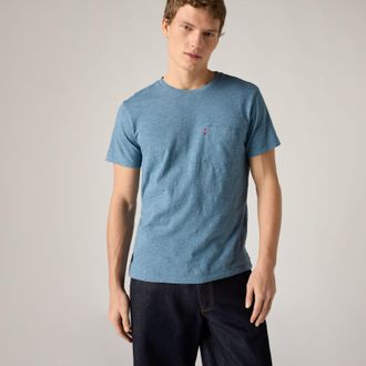 Levi's Classic Pocket Tee - Mens - 2XL - Blue