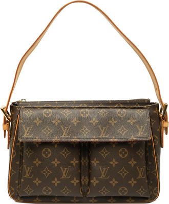 Louis Vuitton Pre-owned Womens Monogram Viva Cite Gm - Brown Textile - One Size