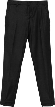 Dondup Pantaloni dritti in misto lana - Grigio