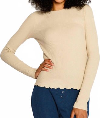 PJ Salvage Reloved Rib Short Pajama Set In Oatmeal