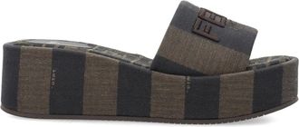 Fendi Dames, Schoenen, Veelkleurig, Maat: 40 EU Katoen