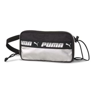 Puma Mile Rider Sling Pouch Black White 077413-01