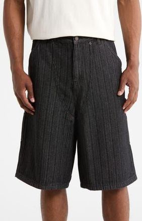 Honor The Gift Gears Denim Carpenter Shorts in Black at Nordstrom Rack, Size 30