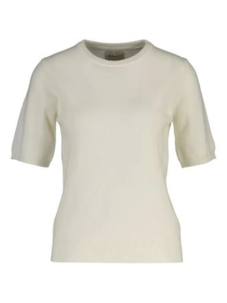 GANT lambswool T-shirt - Neutrals