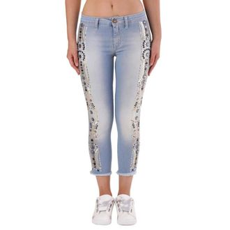 Met Cotton Cropped Womens Jeans
