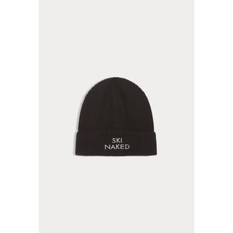 Naked Cashmere Ski Naked Beanie in Black at Nordstrom, Size Medium