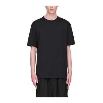 adidas Y-3 Regular Short Sleeve Tee - Heren - T-shirts - Zwart - XL - Katoen - Tops