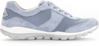 Gabor Rollingsoft Walking Sneaker - Dames - Sneakers - Blauw - 38 1/2 EU - Su&egrave;de - Schoenen