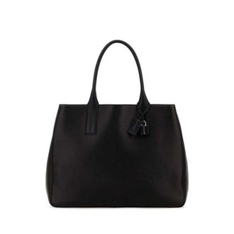 Tom Ford Dark Brown Leather Shopping Bag Black Borse A Tracolla