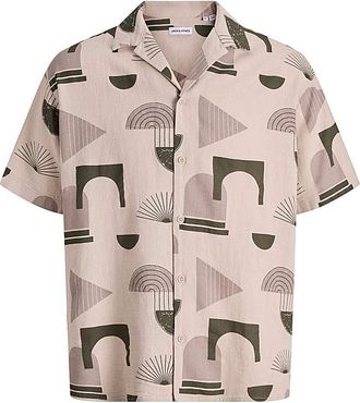 Jack & Jones Jack & Jones Abstract Print Resort Shirt