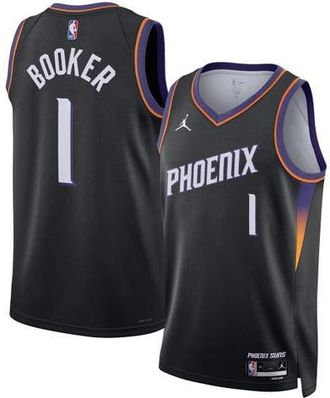 Jordan Brand Unisex Jordan Brand Devin Booker Black Phoenix Suns Swingman Jersey - Statement Edition at Nordstrom, Size Large