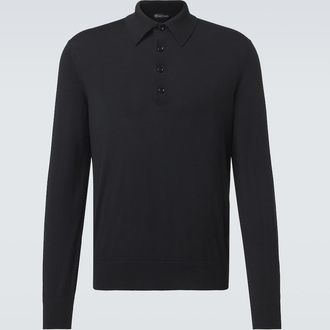 Tom Ford Pullover polo in lana