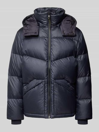 Marc O'Polo Denim Marc OPolo Denim Regular Fit Daunenjacke mit abnehmbarer Kapuze in Marine, Gr&ouml;&szlig;e L