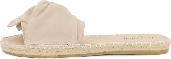Plage Boucle Velour Sandalen f&uuml;r Damen | beige