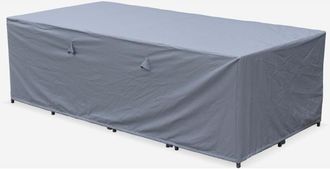 Sweeek Sweeek - Funda Protectora Para Mesa De Jard&iacute;n Cubo 12, Vabo 12 Y Vasto 12, Cubo 12 / Vabo 12 / Vasto 12, Gris, 230x112x70 Cm
