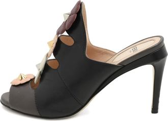 Fendi Sandali Flowerland 95mm - Nero