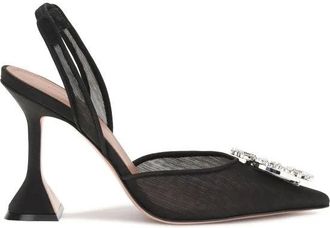Amina Muaddi Donna, Scarpe, Nero, 36 EU, new