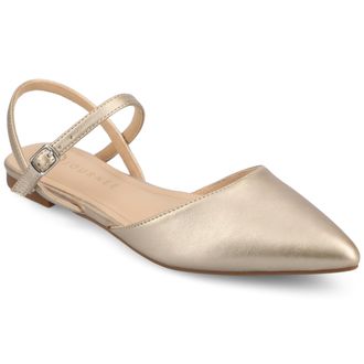 Journee Collection Women & apos;s SuperNatural Shades Martine Medium and Wide Width Flats