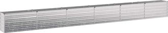 vidaXL Cama De Jard&iacute;n Elevada Plateado 600 X 40 X 55 Cm Galvanizado Vidaxl