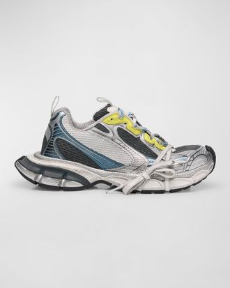 Balenciaga Mens 3XL Mesh Runner Sneakers