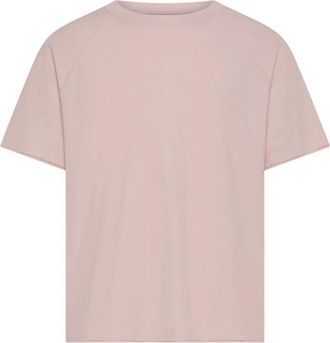 Cycle Ted-39 Ted Cut Ronde Kraag Korte Mouw - Heren - T-shirts - Roze - S - Tops