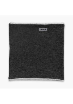 Turtle Fur Luxe Double-Layer Neck Warmer in Black at Nordstrom