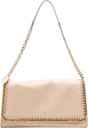 Stella McCartney Beige Falabella Large Shoulder Bag