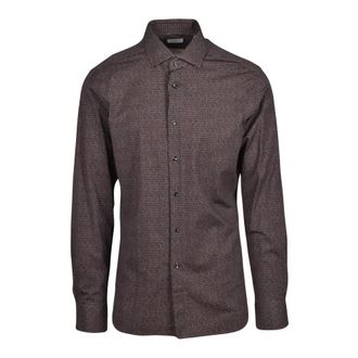 Xacus Active Shirt - Heren - Overhemden - Bruin - Maat: L Polyamide