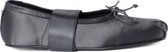 Ann Demeulemeester Ballerine con nastro - Grigio