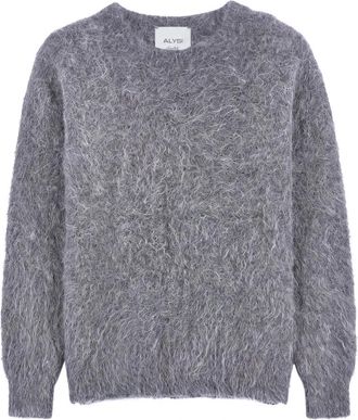 Alysi Maglieria Girocollo - - Knitwear - Donna - Grigio - XS