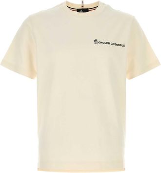 Moncler Ivory Cotton T-shirt
