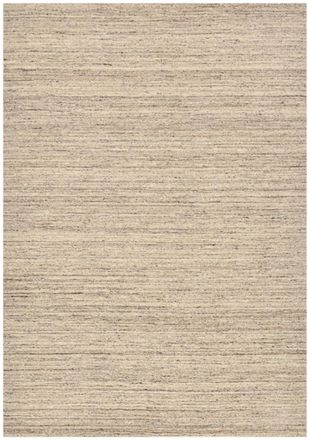 THEKO Alfombra jaspeada tejida a mano beige natural 60x90 cm