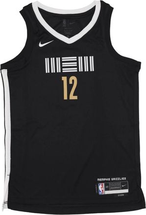 Nike NBA City Edition Tank Top - Heren - Fitness - Zwart - 2XL - Polyester - Fitness
