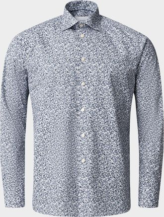Eton Mens Signature Floral Contemporary-Fit Dress Shirt