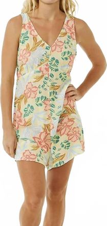 Rip Curl Follow The Sun Romper In Orange