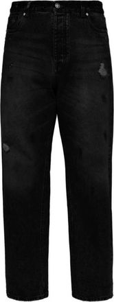 John Richmond Straight Jeans - Heren - Regular Fit Jeans - Zwart - W31 - Katoen - Jeans