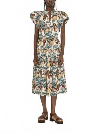 Ulla Johnson Fernanda Midi Skirt In Wildflower