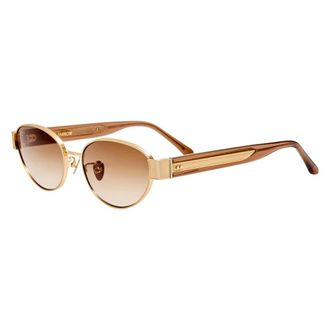Linda Farrow Sunglasses, unisex, Brown, Size: 56 MM LFL