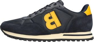 HUGO BOSS Heren, Schoenen, Blauw, Maat: 43 EU Su&egrave;de