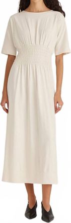 Merlette Gallen Midi Dress In Opaline