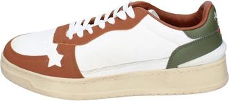 Atlantic Stars Leren Heren Sneakers - Heren - Sneakers - Veelkleurig - 43 EU - Leer - Schoenen