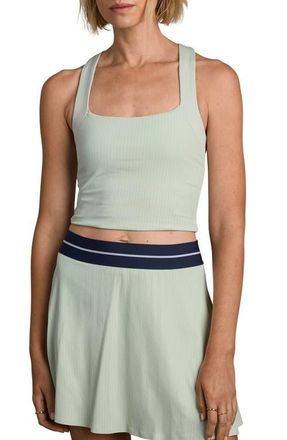 Rhone Lightspeed Court Longline Bra in Cool Mint at Nordstrom, Size Xx-Large