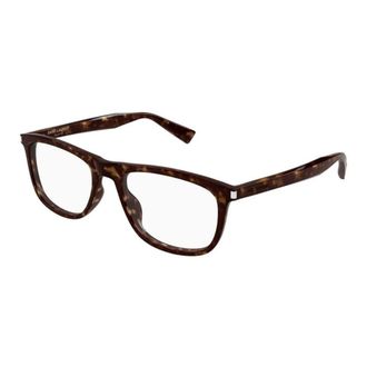 Saint Laurent Glasses, unisex, Brown, 58 MM, Rectangular Frame