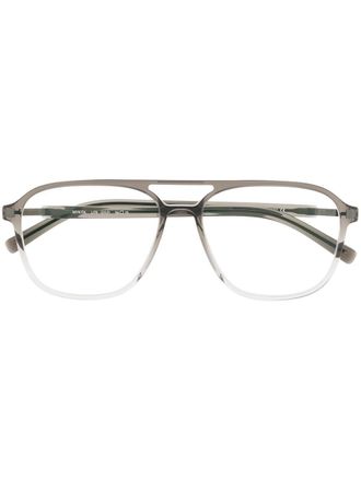 Mykita Gylfi oversized optical glasses - men - Acetate - 54 - Grey