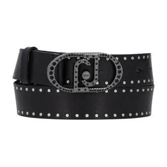 Liu Jo Riem met Studs - Dames - Riemen - Zwart - M - Polyester - Accessoires