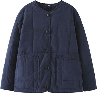 Generic Womens Winter Coats Warm Puffer Down Jacket Ladies Button Down Jacket Puffer Quilted Long Sleeve Outerwear Waterproof Windproof Coats Outdoor Ski Hiki