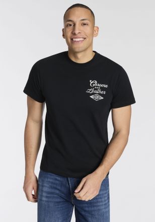 Replay T-Shirt REPLAY, Herren, Gr. XXL, schwarz, Jersey, Obermaterial: 100% Baumwolle, bedruckt, unifarben, regular fit normal, Rundhals, abgesteppte Kante, 