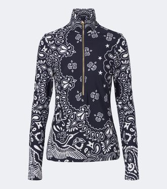 Goldbergh Tokiko paisley ski top