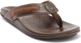 Olukai Mea Ola Mano Sandal in Mustang /Tan at Nordstrom, Size 10
